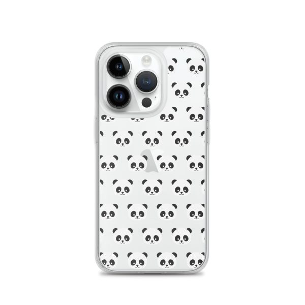 Panda Bears iPhone Clear Case