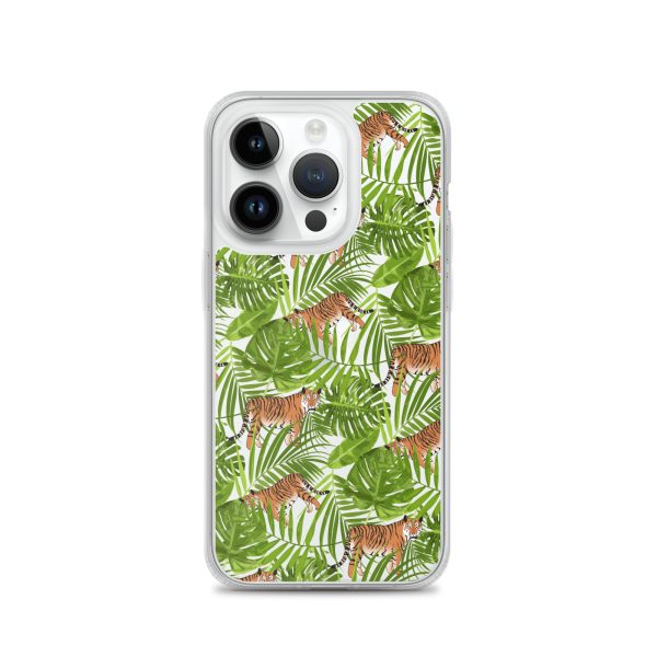 Tiger iPhone Clear Case