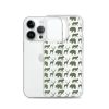 Animals Silhouette iPhone Clear Case