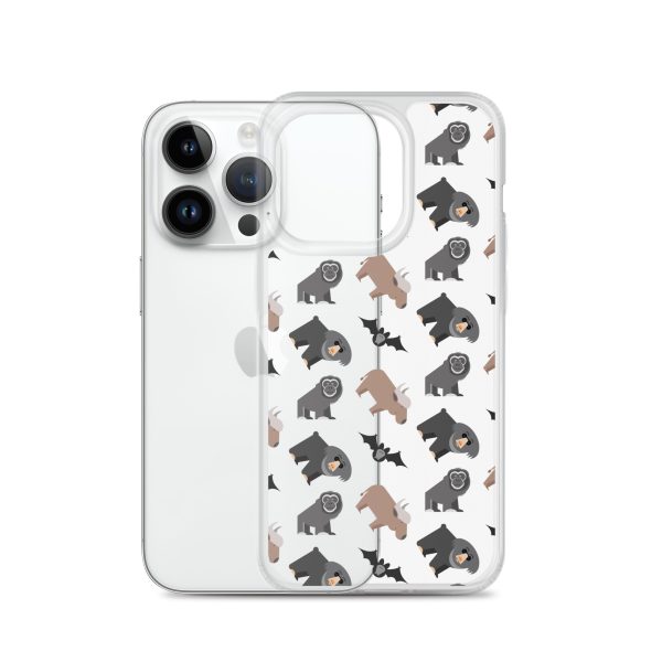 Asian Jungle Animal iPhone Clear Case