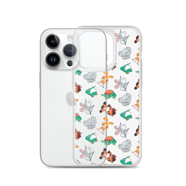 Cute Animals iPhone Clear Case