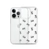 Cute Pandas iPhone Clear Case