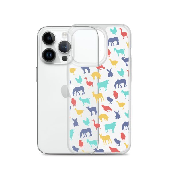 Farm Animals iPhone Clear Case