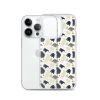 Forest Bear Silhouette iPhone Clear Case