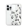 Watercolor Panda Bear iPhone Clear Case