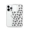 Watercolor Panda Bears iPhone Clear Case