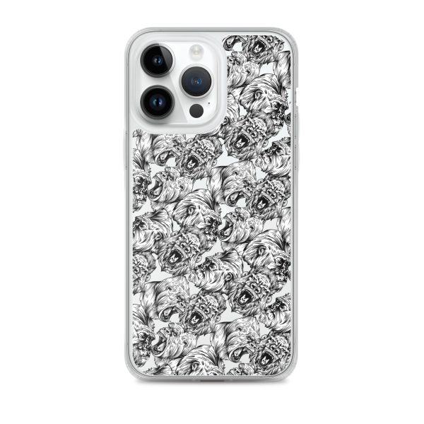Angry Gorillas iPhone Clear Case