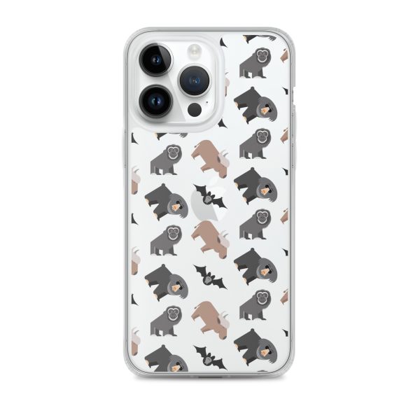 Asian Jungle Animal iPhone Clear Case