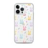 Colorful Bunnies Easter iPhone Clear Case