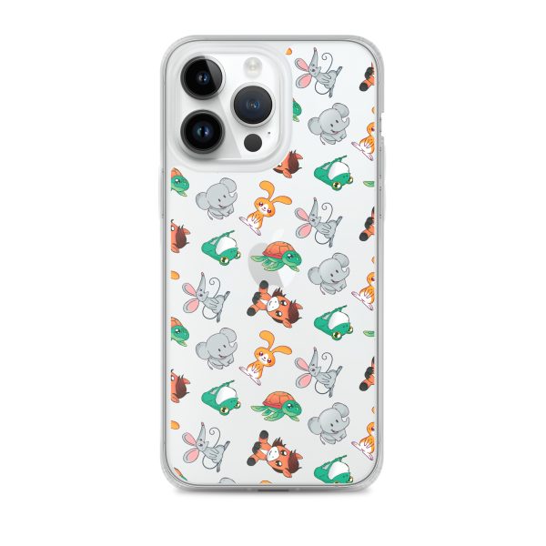 Cute Animals iPhone Clear Case