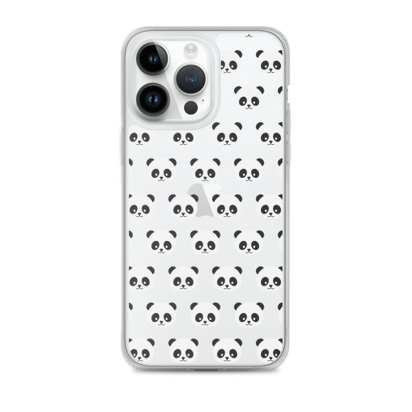 Panda Bears iPhone Clear Case