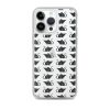 Rat Silhouette iPhone Clear Case