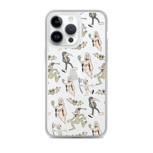 Spooky Vintage Halloween iPhone Clear Case