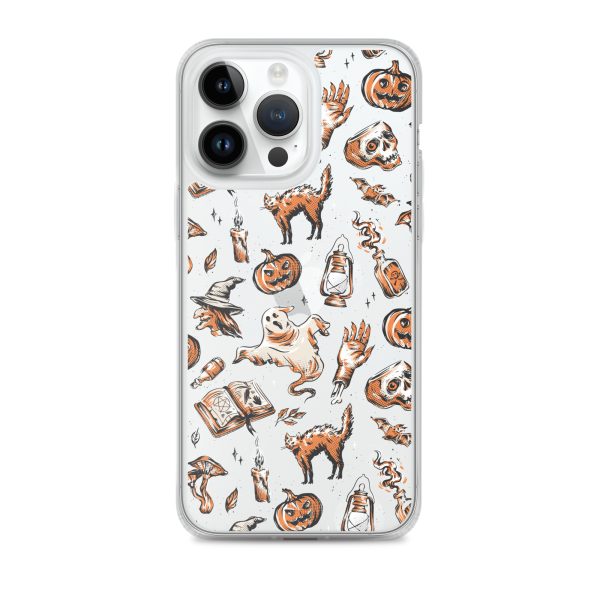 Vintage Halloween iPhone Clear Case