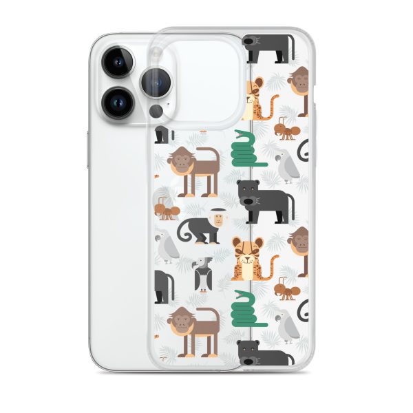 Amazon Jungle Animals iPhone Clear Case