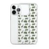 Animals Silhouette iPhone Clear Case