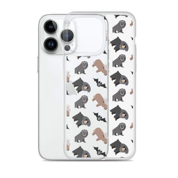 Asian Jungle Animal iPhone Clear Case