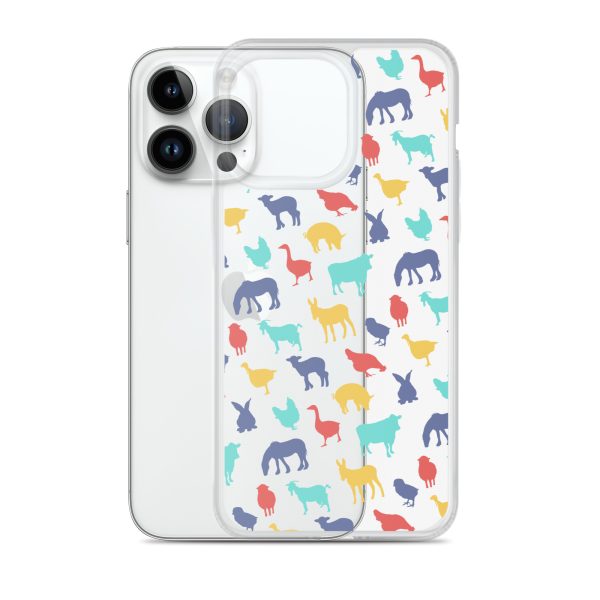 Farm Animals iPhone Clear Case