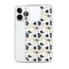 Forest Bear Silhouette iPhone Clear Case