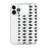 Rat Silhouette iPhone Clear Case