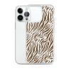 Tiger Print iPhone Clear Case