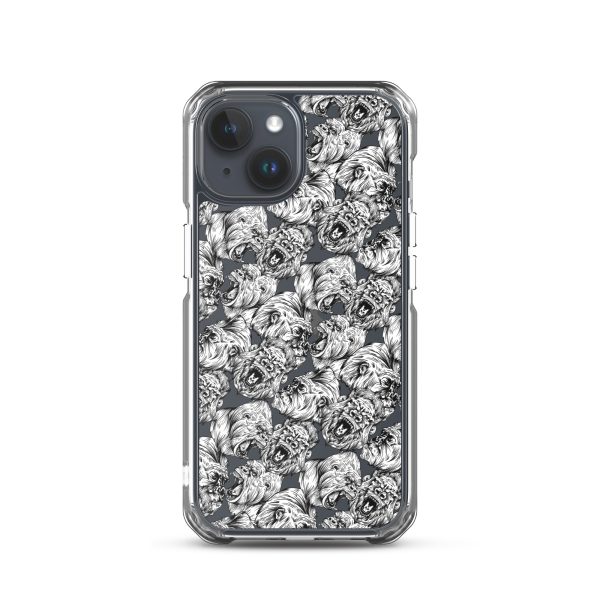 Angry Gorillas iPhone Clear Case