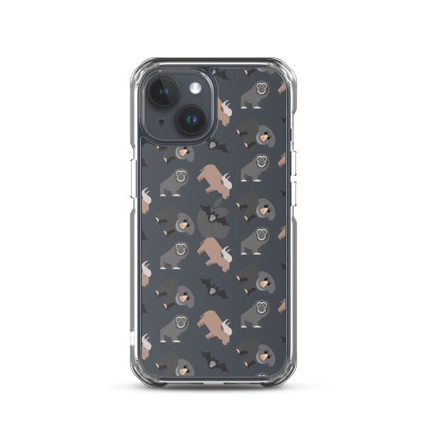 Asian Jungle Animal iPhone Clear Case