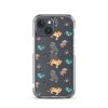 Asian Jungle Animals iPhone Clear Case