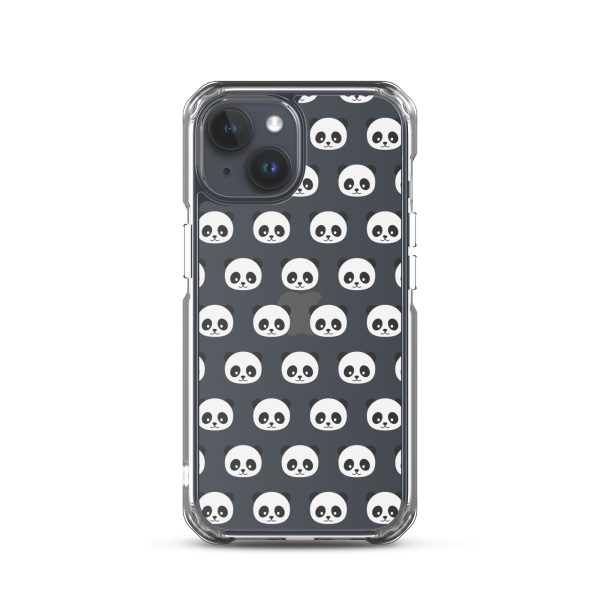 Panda Bears iPhone Clear Case