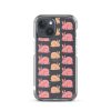 Pink Bunnies iPhone Clear Case