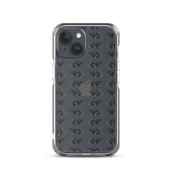 Rat Silhouette iPhone Clear Case