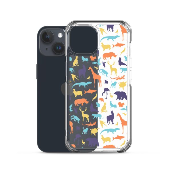 Animal Silhouette iPhone Clear Case