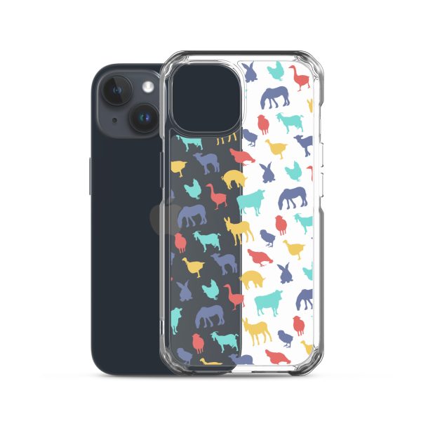 Farm Animals iPhone Clear Case