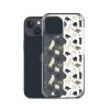 Forest Bear Silhouette iPhone Clear Case