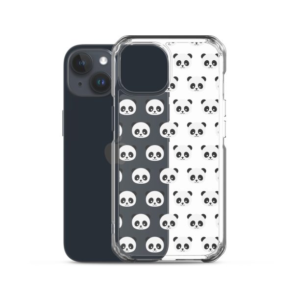 Panda Bears iPhone Clear Case