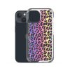 Neon Leopard iPhone Clear Case