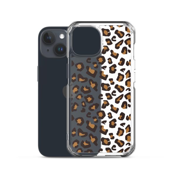 Seamless Leopard iPhone Clear Case