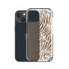 Tiger Print iPhone Clear Case