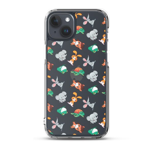 Cute Animals iPhone Clear Case