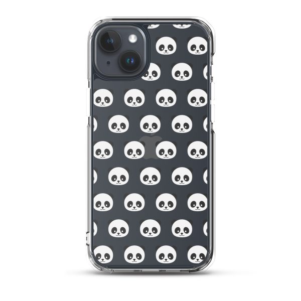 Panda Bears iPhone Clear Case
