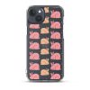 Pink Bunnies iPhone Clear Case