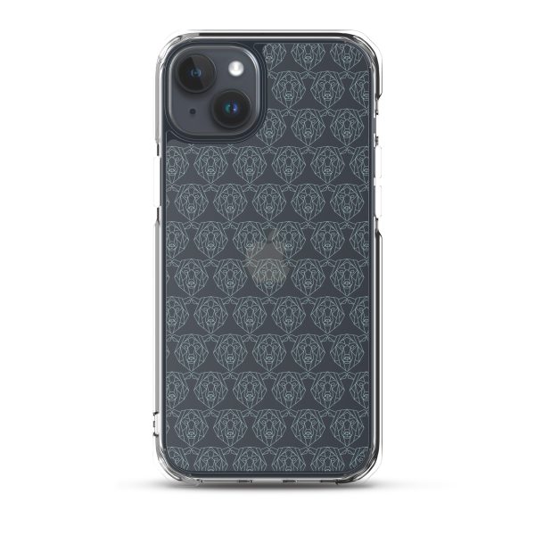 Polygonal Bear iPhone Clear Case