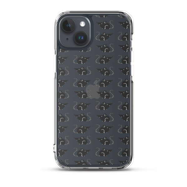 Rat Silhouette iPhone Clear Case