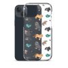 Asian Jungle Animals iPhone Clear Case
