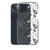 Black and White Halloween iPhone Clear Case