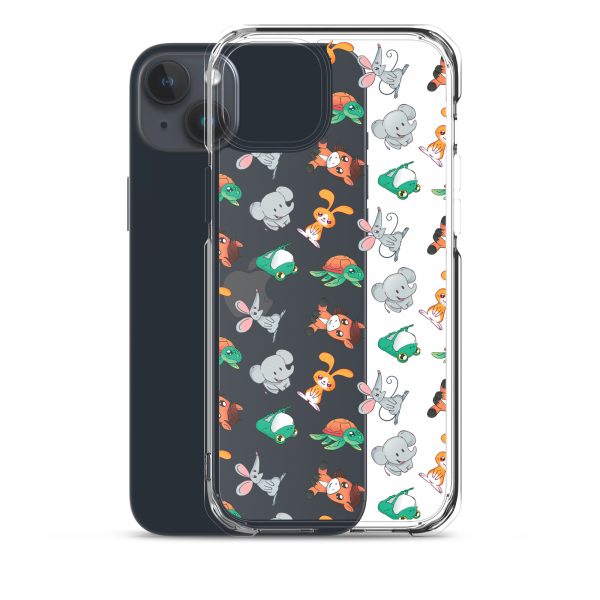 Cute Animals iPhone Clear Case