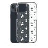 Cute Panda iPhone Clear Case