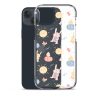 Easter Egg and Bunnies iPhone Clear Case