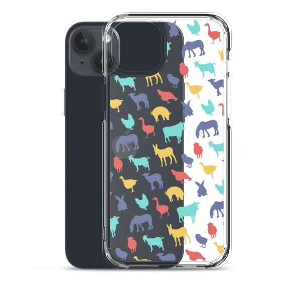 Farm Animals iPhone Clear Case