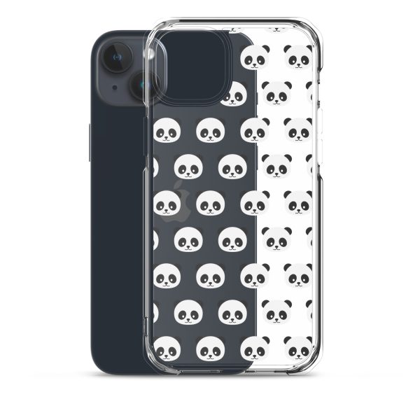 Panda Bears iPhone Clear Case